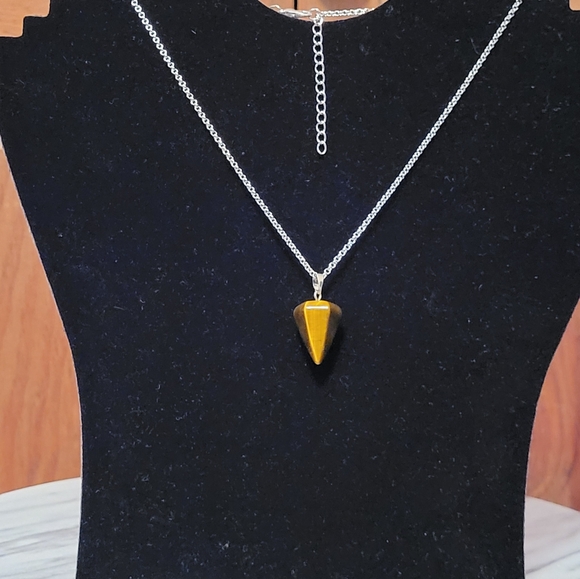 Tigers Eye Choker Necklace - Picture 3 of 8